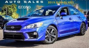 2019 SUBARU WRX SEDAN 4D