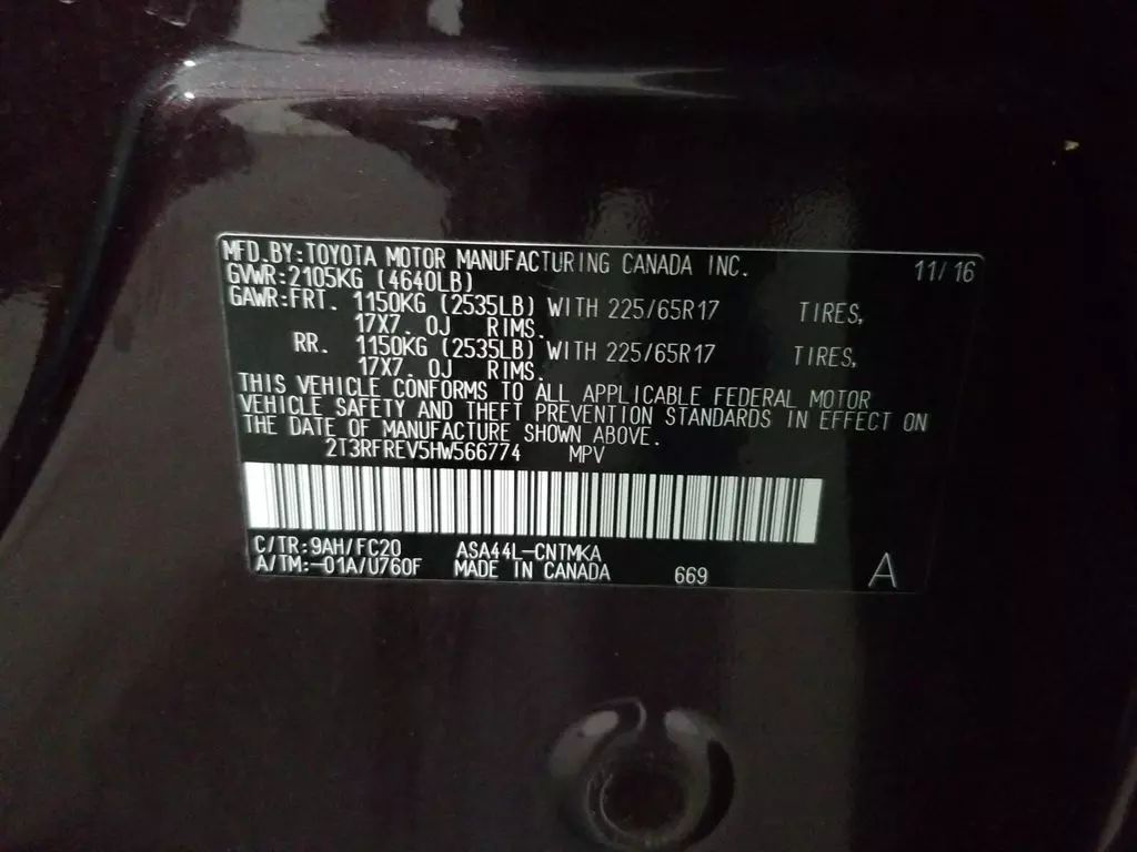 
								2017 TOYOTA RAV4 XLE SPORT UTILITY 4D full									